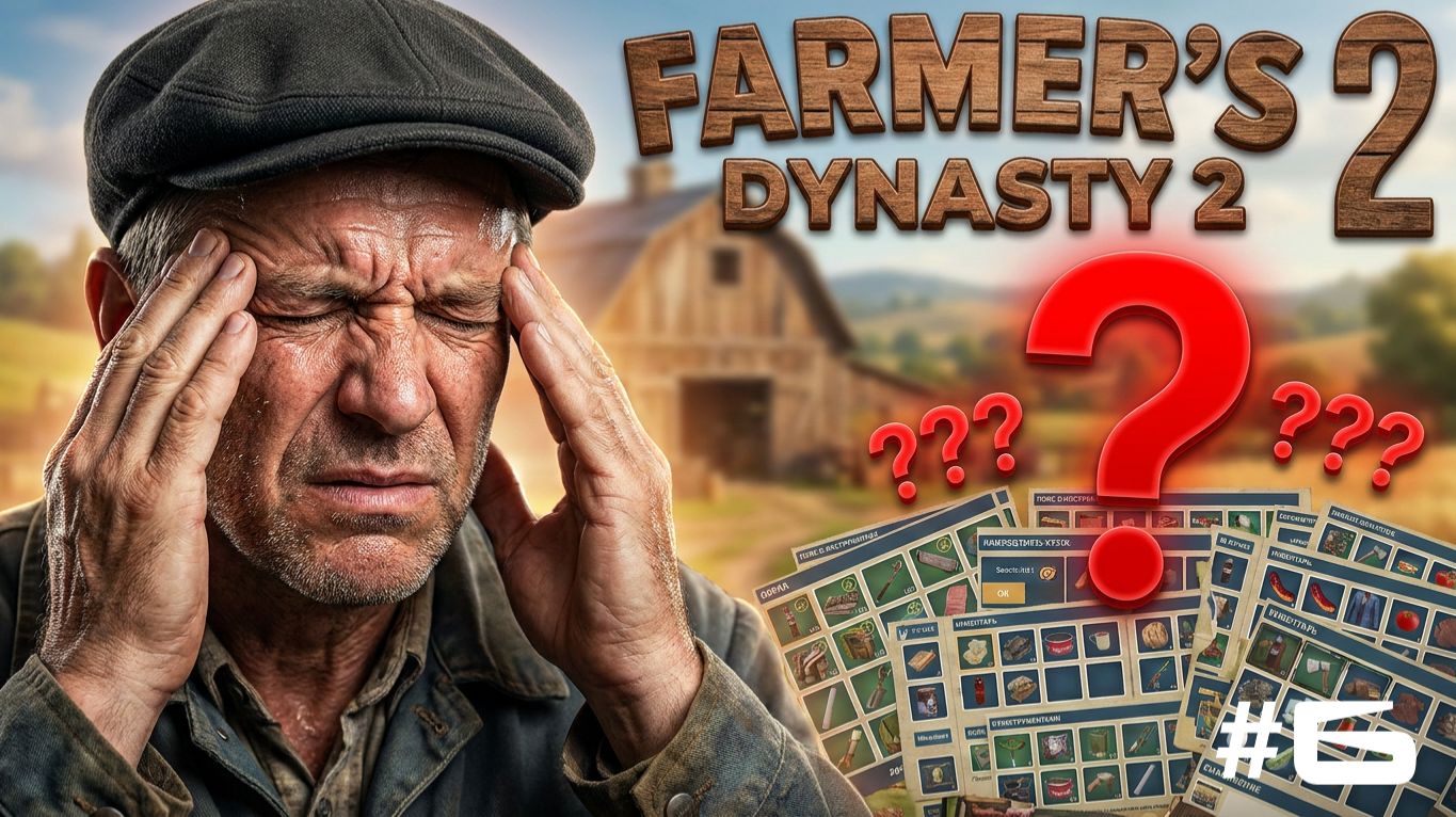 Farmer's Dynasty 2 - ДОЛБАНЫЕ КВЕСТЫ. КТО ИХ ПРИДУМАЛ\Эпизод 2