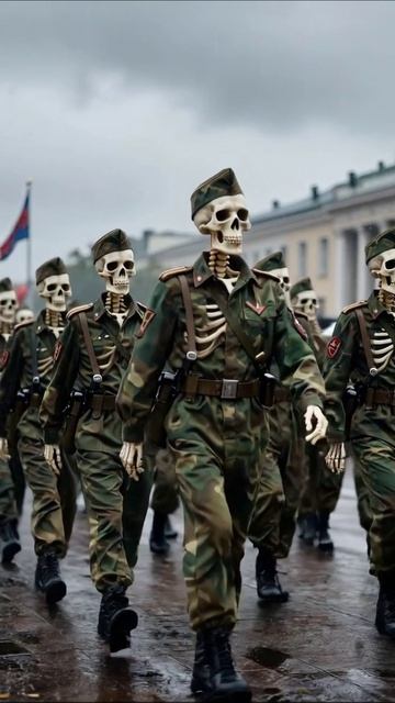 Бесполезный парад мертвецов #апокалипсис #страх #потеря