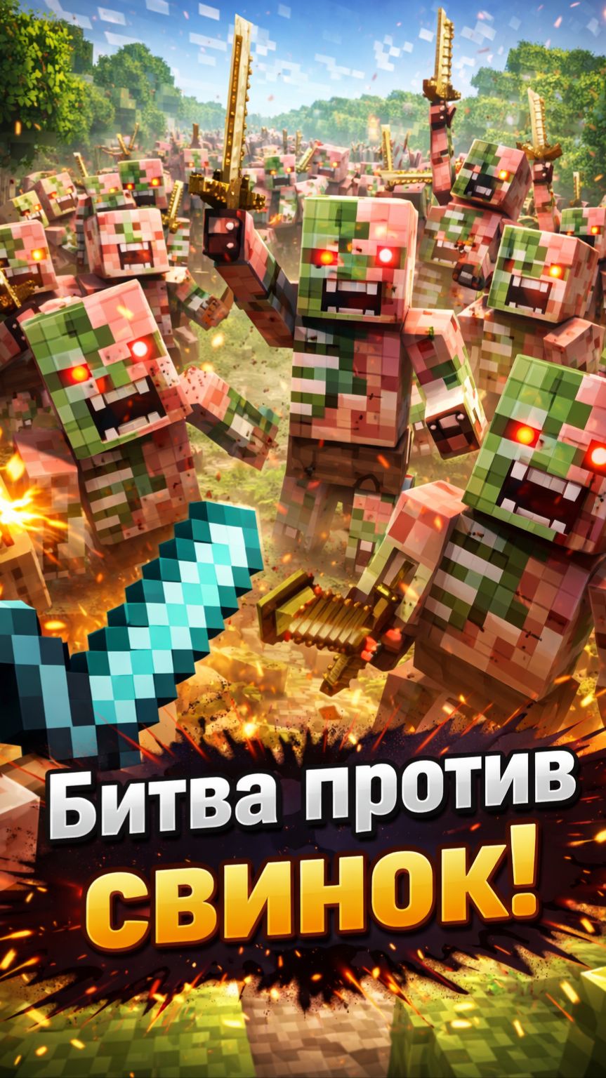 Битва против свинок!