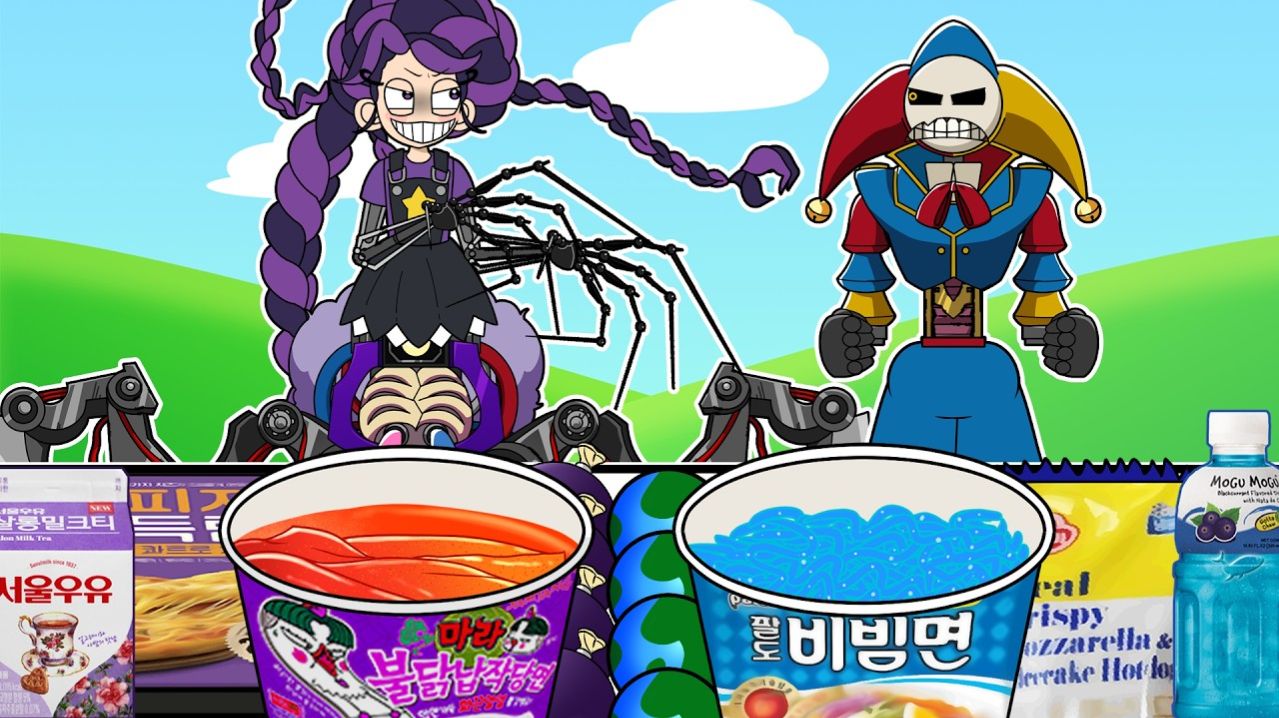 ГЛАВА 5, но РОЛИ ЗАМЕНЕНЫ... | Poppy Playtime Глава 5 | МУКБАНГ в круглосуточном магазине | ASMR