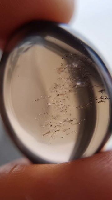 Кулон из дымчатого кварца