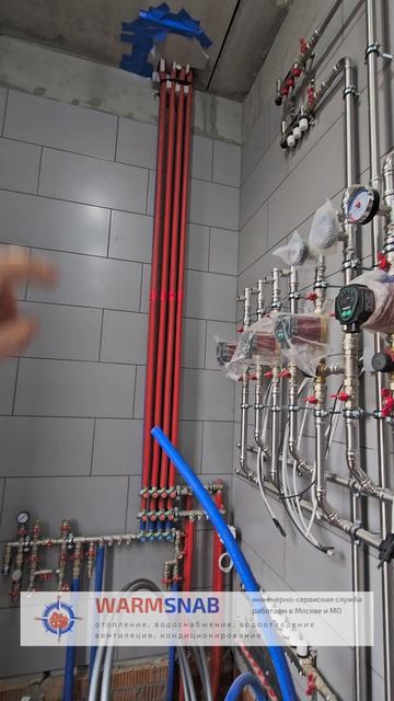 Монтаж отопления в доме