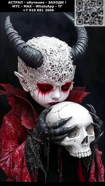 Дьявольский астральный музыкальный хоррор. ИИ. Арт нейросеть #ИИ #нейросеть #видео #AI #хоррор #Ужас