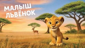 Музыкальный мультфильм для детей | Малыш Львёнок 🦁
