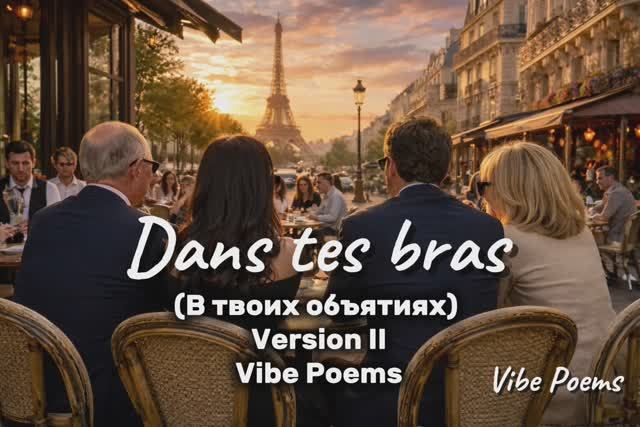 Dans Tes Bras (в твоих объятиях) Version II - Vibe Poems