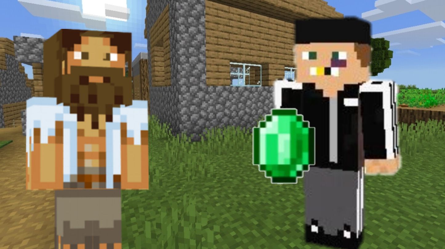 Выживание бомжа майнкрафт 1 серия