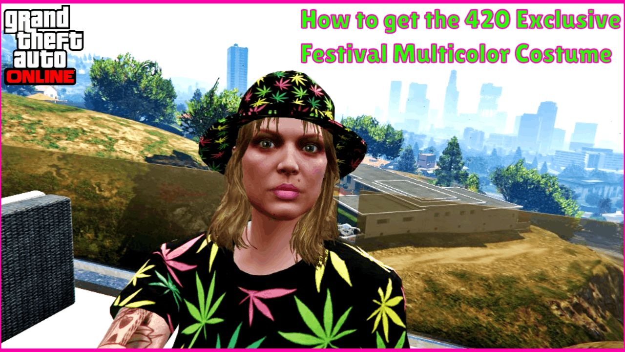GTA V ONLINE HOW TO GET A MULTICOLOR FESTIVAL SUIT 420 EXCLUSIVE #441