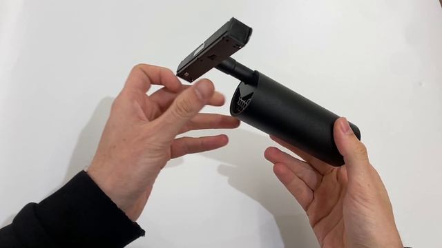 Магнитный спот 12W 48V с DIP Switch — поворотный светильник (3000K / 4000K / 6000K)