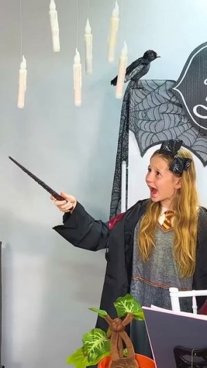 Nastya learns to cast magic ⭐️ #Shorts