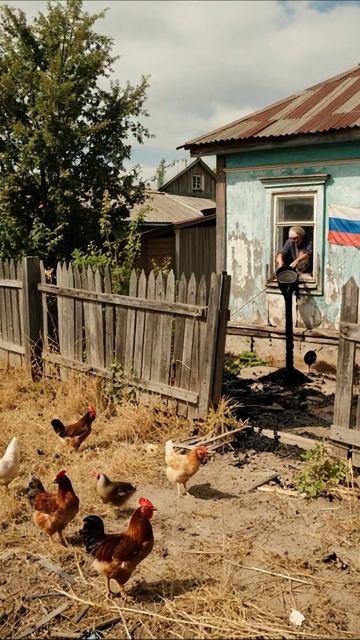 Деревенская жизнь: работа и заботы на природе #деревня #сельскаяжизнь #курицы
