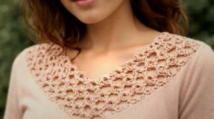 Красивый узор крючком — ЛЕГКО для начинающих