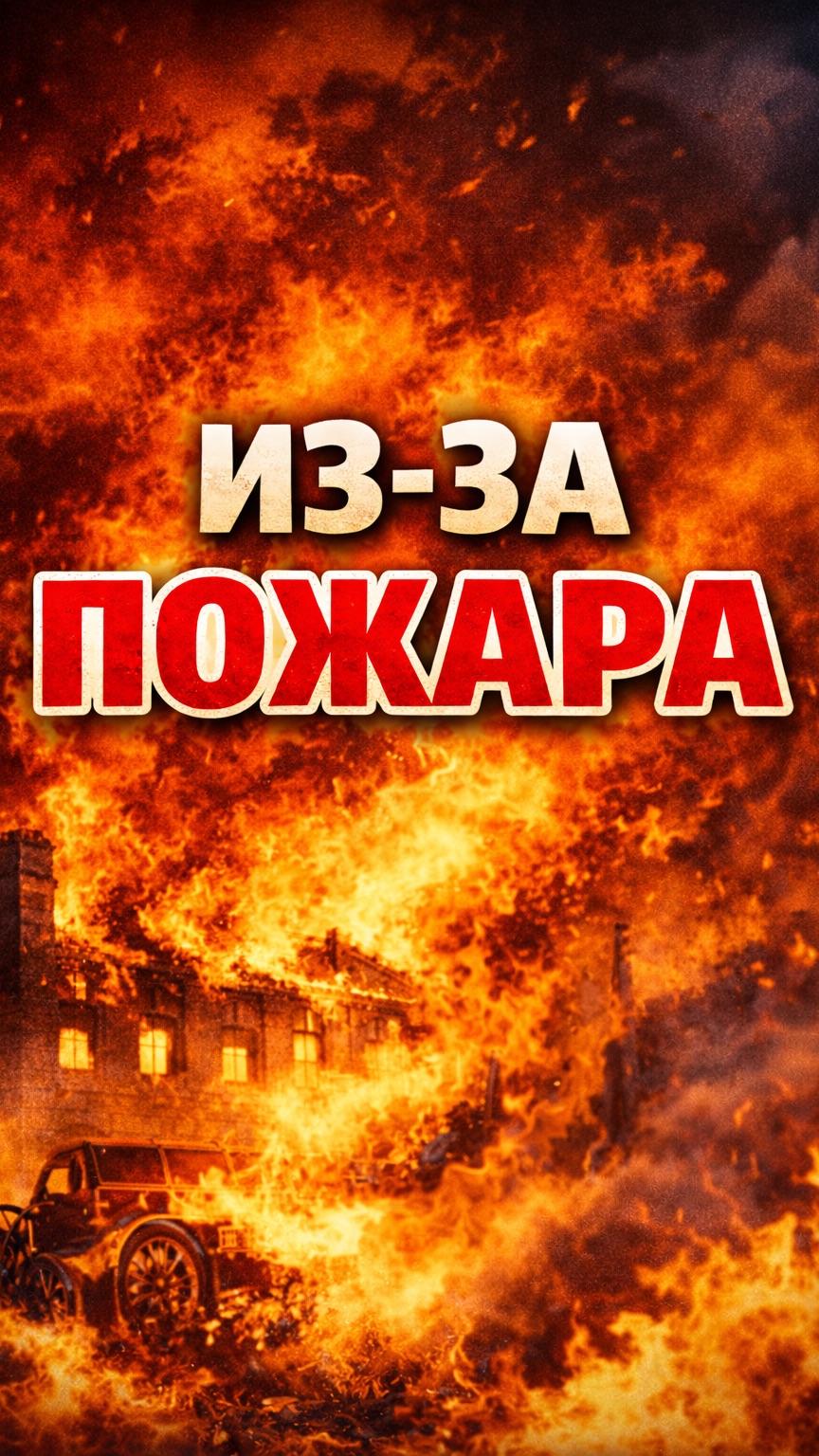 Всё началось с пожара