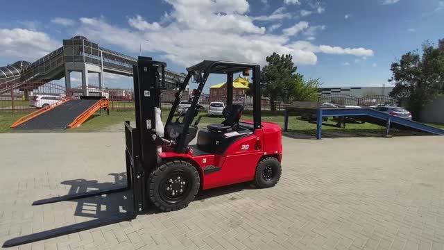 Вилочный погрузчик HANGCHA (GLAVMAN ) CPCD30-XRW10F  POV