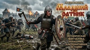 АУДИОКНИГА «МЛАДШИЙ РАТНИК» ИСТОРИЧЕСКАЯ ФАНТАСТИКА, ПОПАДАНЕЦ, АЛЬТЕРНАТИВНАЯ ИСТОРИЯ