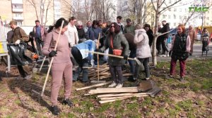 В Кировском районе Самары на субботник вышли 5,5 тысячи человек