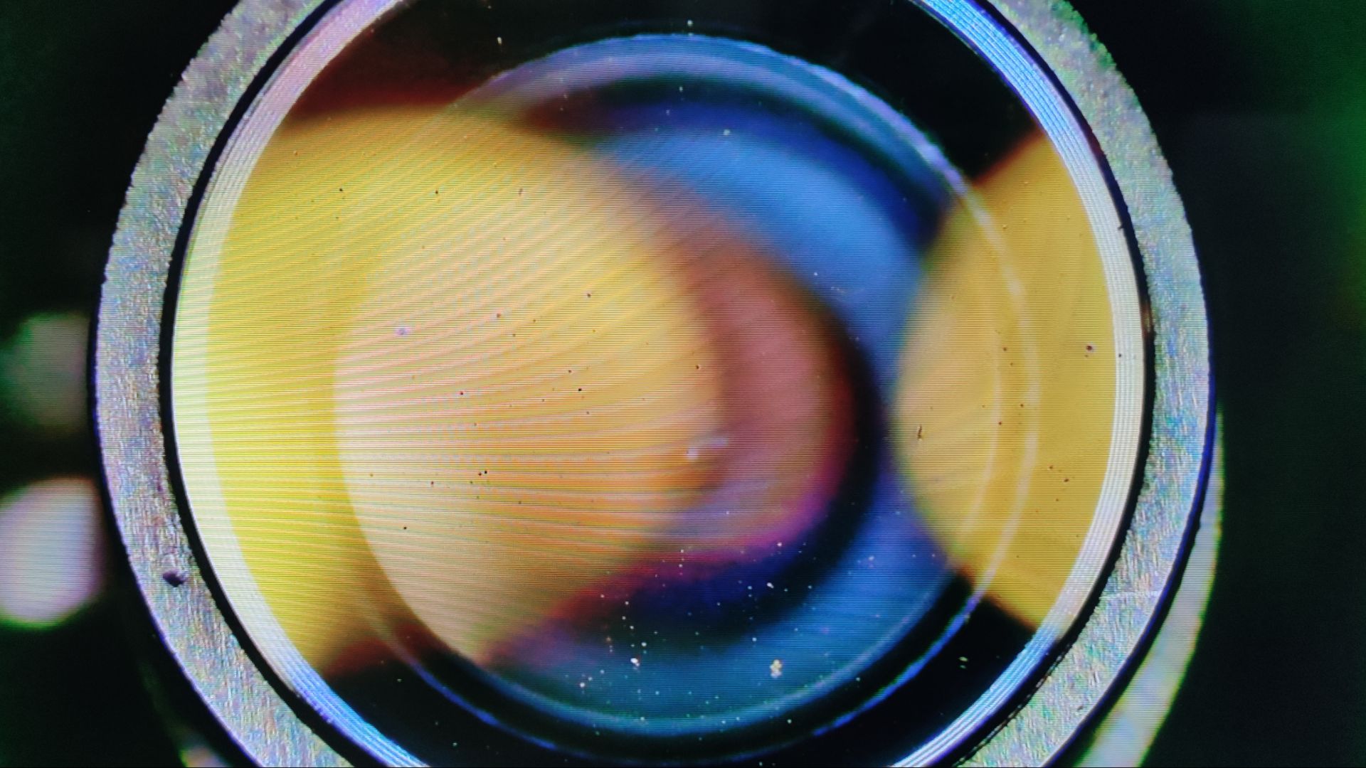 Проверка оптики на лазерной сварке или очистке