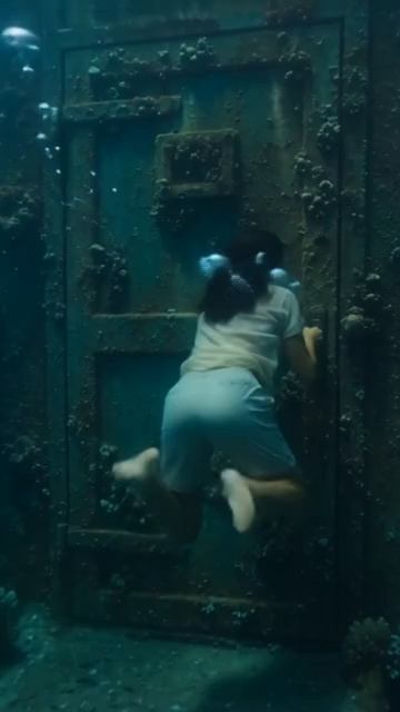 я с другом под водой