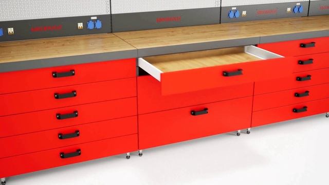 Видео обзор комплекта мебели для гаража KronVuz-KV-20001