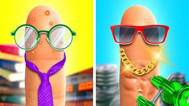 🍿 Богатый Ботан VS Бедный Мачо  Отношения С Разными Парнями В Школе