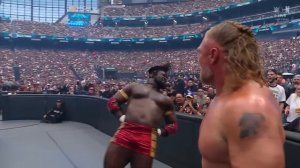Oba Femi DESTROYS Brock Lesnar at WrestleMania | WWE WrestleMania 42 | 4/19/26