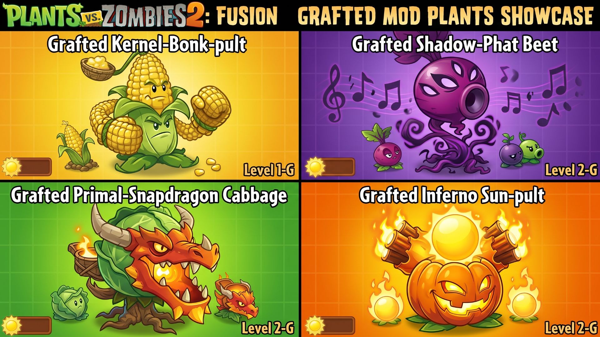 Зомби против растений Plants Vs Zombies ПвЗ Растения против Зомби-2 PvZ Fusion Битва прохождение