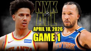 19.04.2026 | ОБЗОР МАТЧА | 1/8 Финала | Нью-Йорк Никс - Атланта Хоукс | Highlights