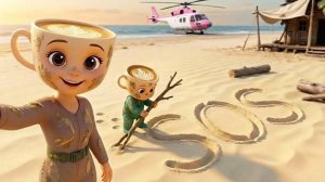 🆘 SOS! Спасательная миссия по спасению мамы и ребёнка Балерины Капуччины