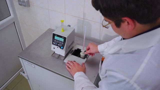 Определение температур текучести и застывания по ГОСТ 20287