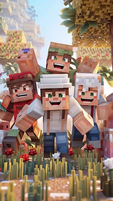 Добрый смешной детский видеоролик про майнкрафт