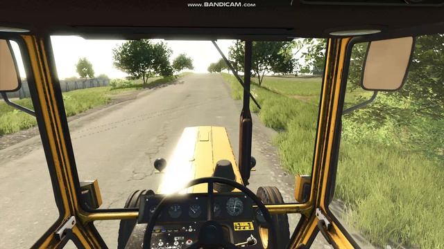 Транспортировка соломы. Мтз-80. FarmingSimulator25