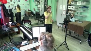 Мама умней и Даша Еремеева за два часа до концерта. Работа с залом. Не напугаем-ли мы детей?Эстрада.