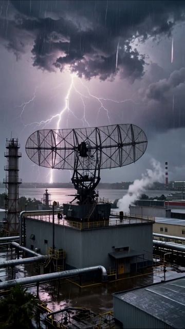 Тьма над заводом: штормовое искушение #пурга #техногеннаякатастрофа #мрачныеперспективы