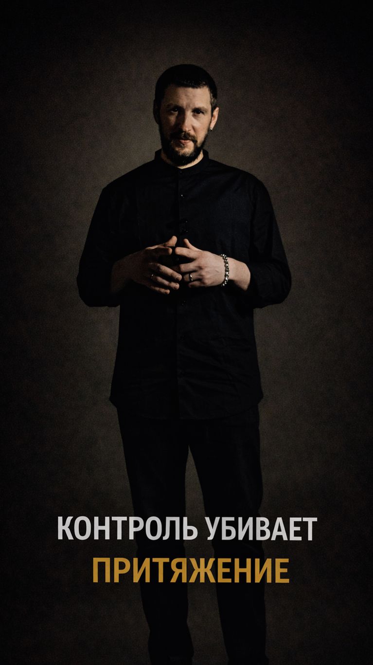 Контроль разрушает то, что ты пытаешься удержать