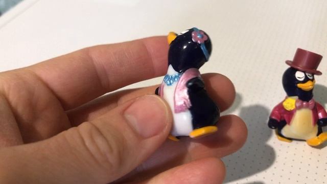 Киндеры 90-е пингвины