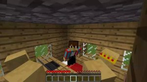 я заразил всю деревню в майкрафт