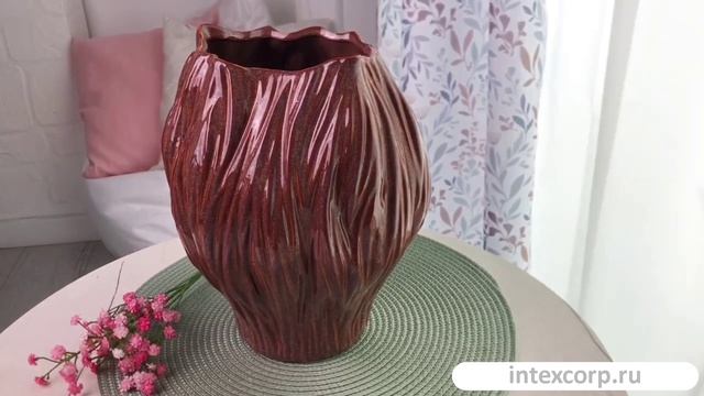 Декоративная ваза ЭРАТО, керамика, 26х22 см, 644750