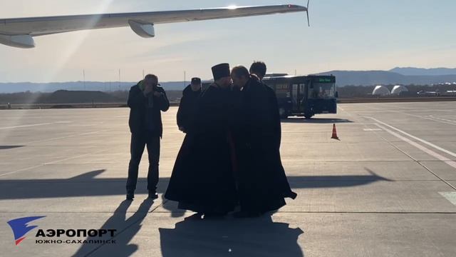 ПРИБЫТИЕ БЛАГОДАТНОГО ОГНЯ В ЮЖНО-САХАЛИНСК