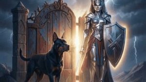 Афина на посту.