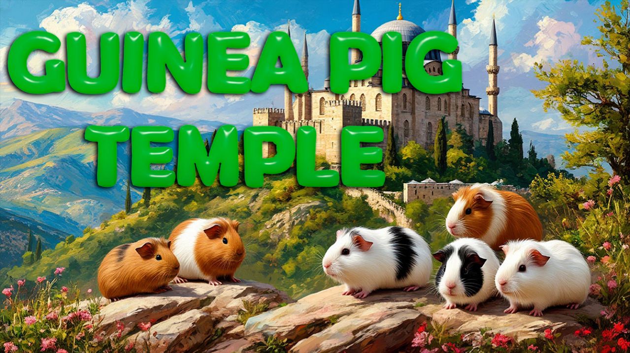 Guinea Pig Temple ➤ Свинский предводитель ведёт свинок в свинячий рай.