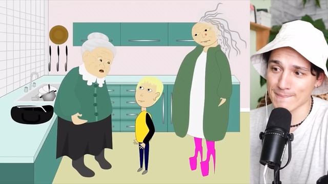 ХОЛИ БАМ СЕЛ В МАШИНУ К БАБКЕ АЛЛКЕ, ТЕПЕРЬ ХОЖУ ВСЕГДА ПЕШКОМ В Гостях у БАБУЛИ