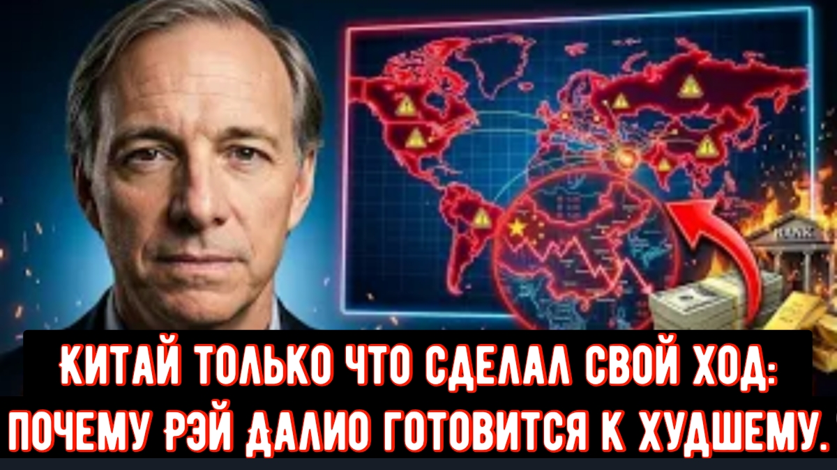 Китай только что сделал свой ход: Почему Рэй Далио готовится к худшему.