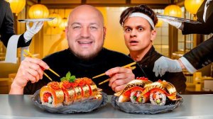 Самый Дорогой Японский Ресторан в Мире! Бустер ест Рыбу Фугу!