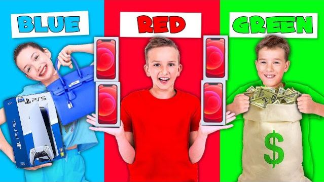 КУПИТЕ ВСЁ В ОДНОМ ЦВЕТЕ на 24 часа! ЧЕЛЛЕНДЖ с Владом!