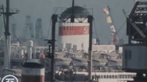 Советская кинохроника . город Владивосток , прожил там 11 счастливых лет .