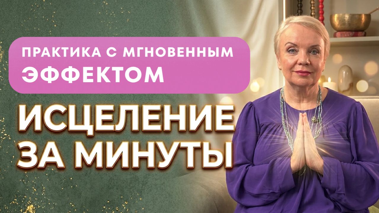 МОЩНАЯ МЕДИТАЦИЯ исцеления организма! Сделайте СЕГОДНЯ