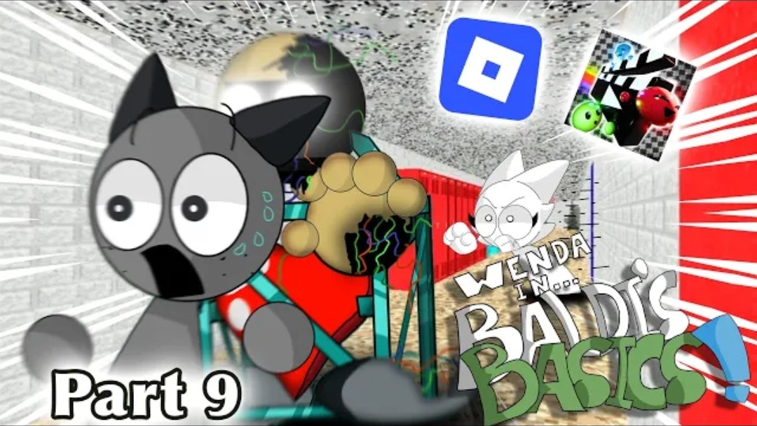 Wenda In Baldi's Basics (part 9)