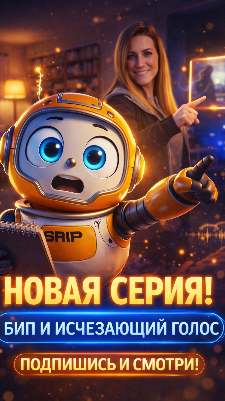 Новая серия! Бип и исчезающий голос — смотри сейчас! #shorts