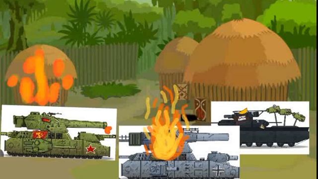 мультики про танки: 1 серия первое нападение немцев! а что дальше ?