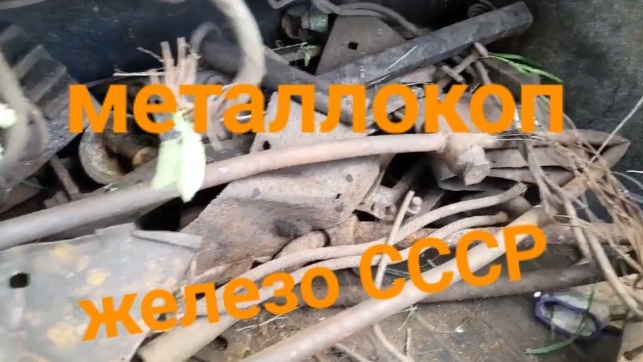МЕТАЛЛОКОП В КРАСИВОМ МЕСТЕ/АРХИВ/ОТЛИЧНОЕ ЖЕЛЕЗО СССР/ДОПОЛНИТЕЛЬНЫЙ ЗАРАБОТОК