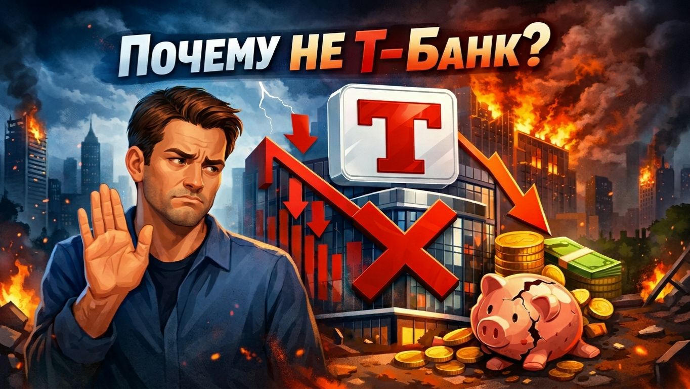 Почему ВТБ, а не Т-Банк. Инвестиции сегодня. Экономика России. Акции ВТБ. Акции Т-Банк.